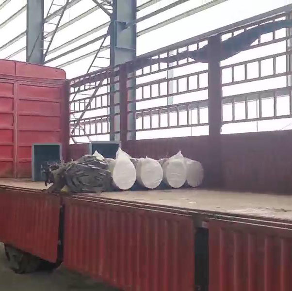 斗式提升机客户车间卸货视频